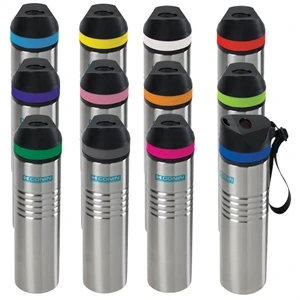 Persona - 25 Oz Water Bottle With Vacuum Insulation And Leak-proof Screw-on Lid