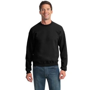 Jerzees (r) - S - X L White - Crewneck Sweat Shirt, 8-ounce, Cotton/poly Preshrunk Pill-resistant Fleece