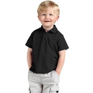 Precious Cargo (r) - Silk Touch (tm) Toddler Polo Shirt With Flat Knit Collar And Cuffs