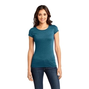 District (r) - 2 X L All Colors - Juniors Gravel Fabric Girly Crew Tee