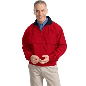 Port Authority (r) - X S- X L All Colors - Polyester/cotton Poplin Jacket With Cadet Collar
