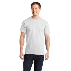 Port & Company (r) - X S - X L White - Essential Ring Spun Cotton T-shirt