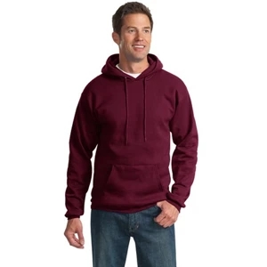Port & Company (r) - S- X L - White - No-nonsense Hooded Sweatshirt. 9-ounce, 50/50 Cotton/poly Fleece