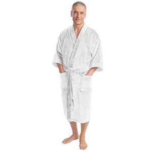 Port Authority (r) - Cotton Terry Velour Robe With Two Patch Pockets At The Hips