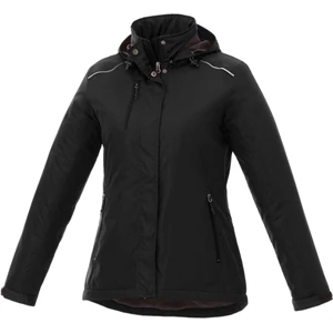Arden - Blank - Women's Fleece Lined Jacket With Diminishing Reflective Piping
