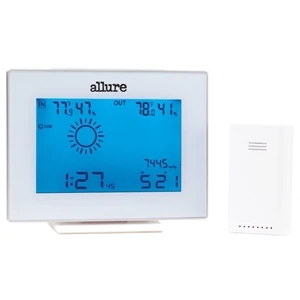 Zephyr - Weather Station With Indoor/outdoor Temperature And Humidity, Hour, Date And Day