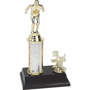 Column Trophy with Trim Figure