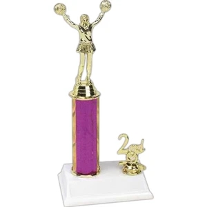 Column Trophy with Trim Figure