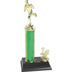 Column Trophy with Trim Figure