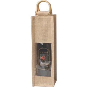 Jute Vino-Sack, One Bottle
