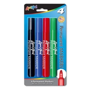 4 Pack Permanent Markers