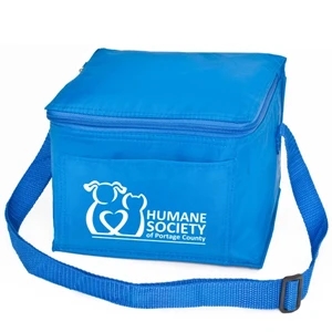 Royal Blue - Shoulder Strap Cooler Bag With Adjustable Shoulder Strap And Foil Insulation