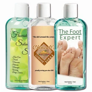 8 Oz. Hand Sanitizing Gel Inside Press-top Bottle With 70 % Ethyl Alcohol