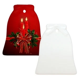 Sublimation Ornament Is Our Most Popular Holiday Promotional Item, 3" Bell