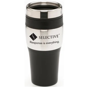The Roadster - 16 Oz. Commuter Tumbler With Stainless Steel Outer Shell And Plastic Liner