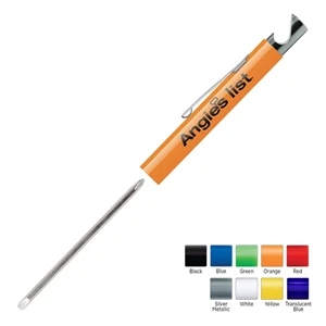 Pocket Partner (tm) - Pocket Screwdriver With Reversible Blade And Bottle Opener Tool Top