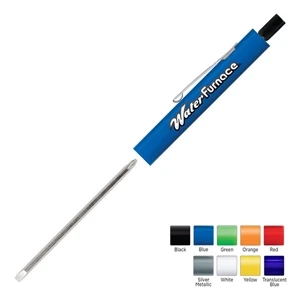 Pocket Partner (tm) - Pocket Screwdriver With Reversible Blade And Hex Nut Driver Tool Top