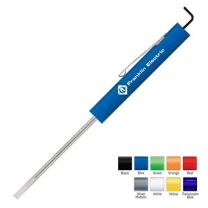 Pocket Partner (tm) - Pocket Partner Electrician Blade Screwdriver With Key Hex Tool, Handy Pocket Clip