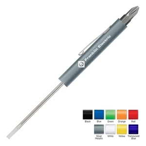 Pocket Partner (tm) - Pocket Partner Electrician Blade Screwdriver #2 Phillips Tool, Handy Pocket Clip