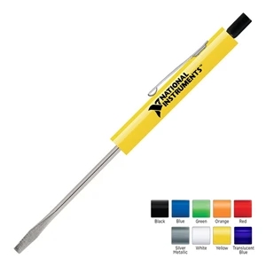 Pocket Partner (tm) - Pocket Partner Regular Blade Screwdriver With Hex Nut Driver Tool Top