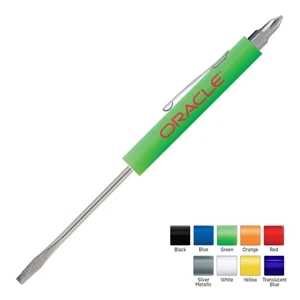 Pocket Partner (tm) - Pocket Partner Regular Blade Screwdriver With #1 Phillips Tool Top