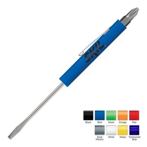 Pocket Partner (tm) - Pocket Partner Regular Blade Screwdriver With #2 Phillips Tool Top