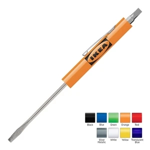 Pocket Partner (tm) - Pocket Partner Fixed Regular Blade Screwdriver With 7/32 Slotted Tool Top
