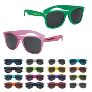 Soft-touch (tm) - Matte Sunglasses, Rubberized Overspray, And Uv400 Lenses