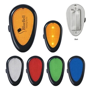 Tri-function Reflector Light With Clip, 3 Different Light Settings, Clip-on Design