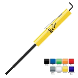 Pocket Partner (tm) - Pocket Partner Technician Blade Screwdriver With Key Hex Tool Top, Handy Pocket Clip