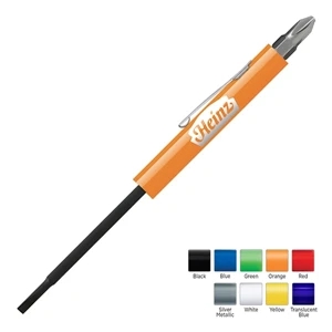 Pocket Partner (tm) - Pocket Partner Technician Blade Screwdriver #2 Phillips Tool, Handy Pocket Clip