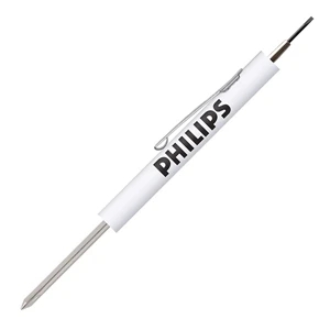 Micro Tools (tm) - White Micro Tool Screwdriver Phillips Blade With Jeweler/eyeglass Tool Top