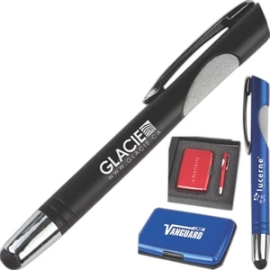 The Fairway;the New Age;the Safeguard - Black - Identity Theft Protective Case And Stylus Gift Set