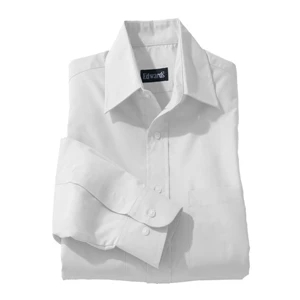 L Tall- X L Tall, 2 X L - Men's Traditional Long Sleeve Broadcloth Shirt