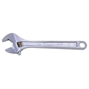 Crescent (r) - 10" Chrome Finish Adjustable Wrench. Blank Product Only