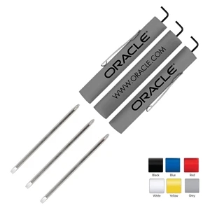 Tri-ad (tm) - Tri Ad Triangular Pocket Screwdriver With Reversible Blade And Hex Key Top