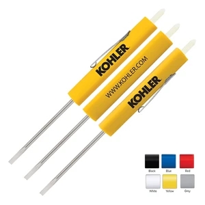 Tri-ad (tm) - Tri Ad Triangular Electrician Blade Pocket Screwdriver With Dip Switch Adjuster