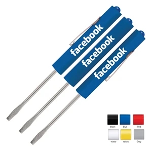 Tri-ad (tm) - Tri Ad Triangular Regular Blade Pocket Screwdriver With Button Top