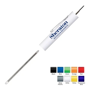 Big Jake (tm) - Big Jake Reversible Blade Pocket Screwdriver With Jeweler/eyeglasses Top