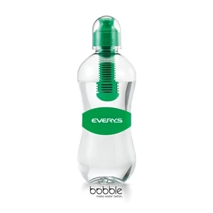 Bobble (r) - Patented Sleek Reusable 18.5 Oz Filtered Water Bottle With Non-slip Band