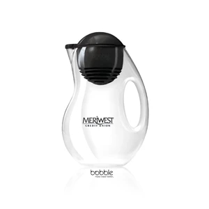 Bobble (r) - Sleek, Compact 64 Oz. Serving Jug With Built-in Handle And Flip-top Lid