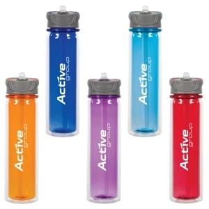 Hydrate - Catalog 5-7 Day Production - 20 Oz Double Wall Bottle Made Of Tritan (tm) Plastic Material
