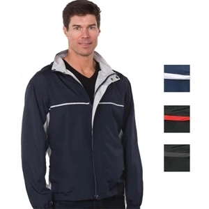 Reebok (r) Express Ii - Black-graphite - S - X L - 3 Oz/ 100gsm 100% Polyester Jacket