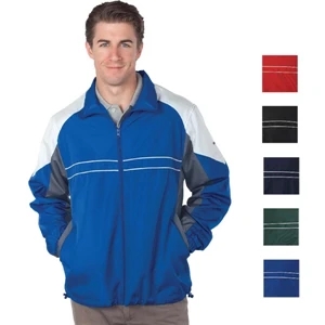 Reebok (r) Performer - Black - 2 X L - 2.9 Oz/ 95gsm 100% Polyester Wind And Water Resistant Jacket