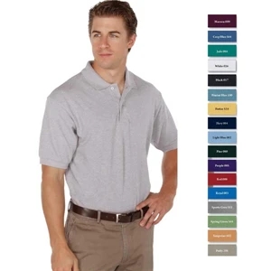 Reebok (r) Superior - Bimini Blue - S - X L - 6.8 Oz/ 230gsm 100% Cotton Basic Pique Polo