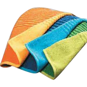 Kelly Green-lime - 100% Cotton Reversible Beach Towel. Opportunity Buy