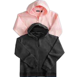 Hannah - Black - Ladies' 8 Oz Quilted 80% Cotton/ 20% Polyester Jacket. Opportunity Buy
