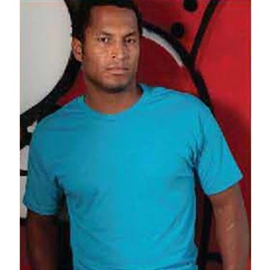 Heather (tm) Tubular - 4.3 Oz/ 145 Gsm 55% Cotton/45% Polyester Basic Tee. Opportunity Buy