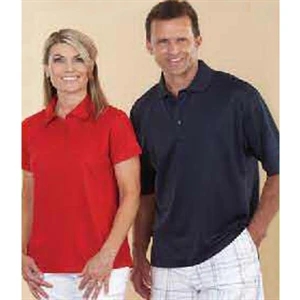 Reebok (r) Playdry (r) - Black - Men's Polyester/spandex Performance Polo Shirt. Opportunity Buy
