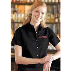 Milestone - Black - Ladies' 5.5 Oz, 100% Cotton Shirt. Opportunity Buy